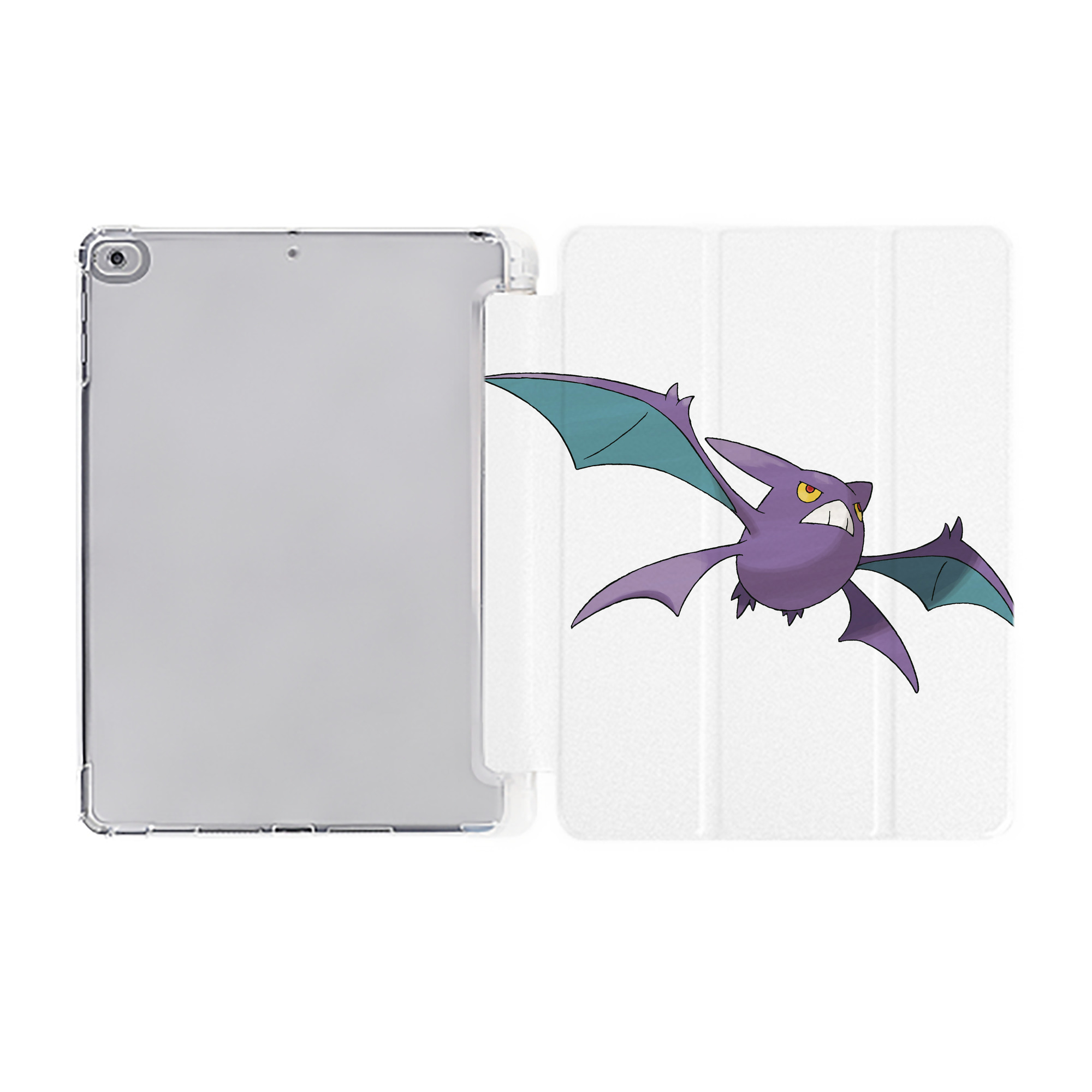 （画像用） ポケットモンスター Pokémon IPad ケース ペン収納付き 三つ折りスタンド PUレザー×シリコン 対応機種9.5/10.5/10.9インチ